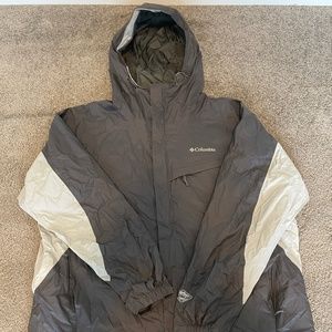 Columbia Rain Jacket - Omni-Tech Waterproof - Breathable XXL